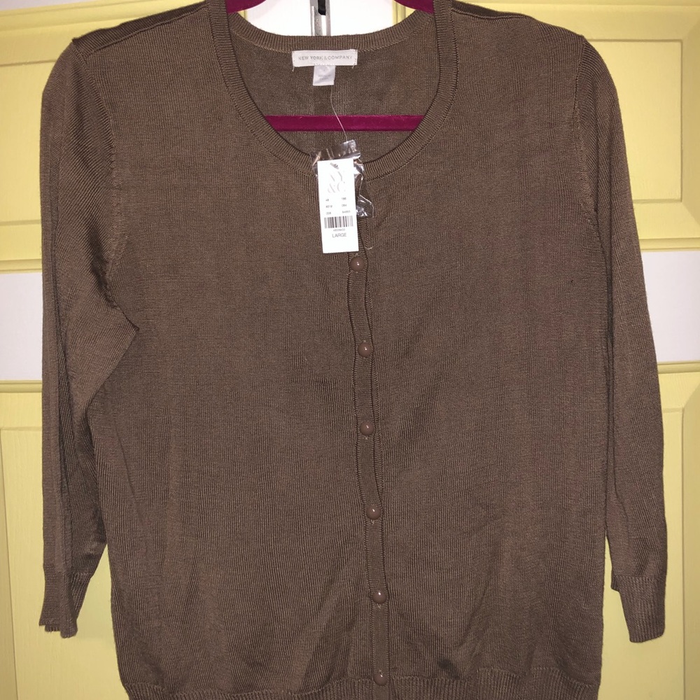 New York and Company Button Down Top Longsleeve